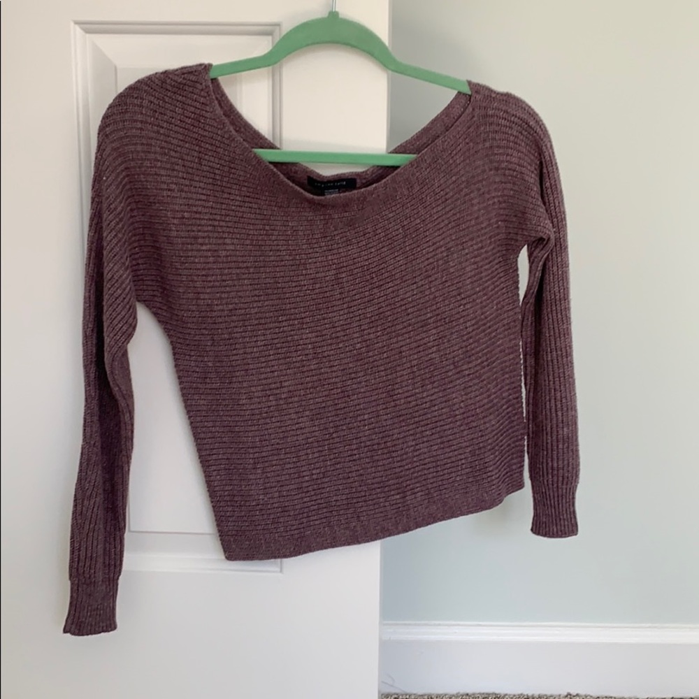 NWT slouch shoulder long sleeve